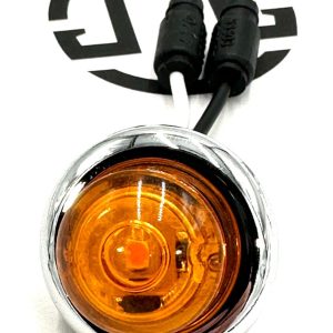 0.75in Round Amber LED with Bezel Light Kit P201711