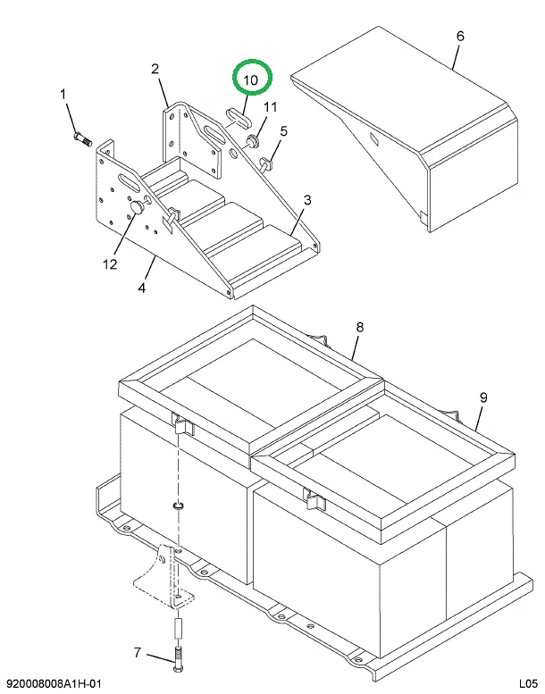 1518227C1 PLUG BUTTON (BATTERY BOX HOLE)