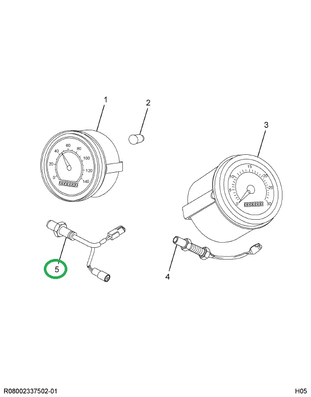 1609979C91 SENSOR,TRANSMITTER SPEED SENS