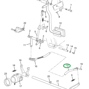 1613780C91 ROD ASSY CLUTCH RELAY