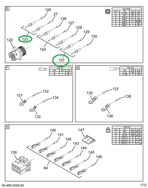1659750C1 TERMINAL CABLE PIN CONTACT