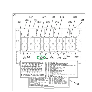1667519C1 BREAKER CIRCUIT 8 AMP TYPE I