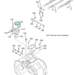 1669425C1 ADAPTER-CONTROL LEVER HSG
