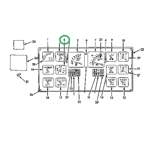 1671687C2 GAUGE OIL PRESS RCVR MECH