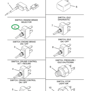 1673741C91 SWITCH TOGGLE