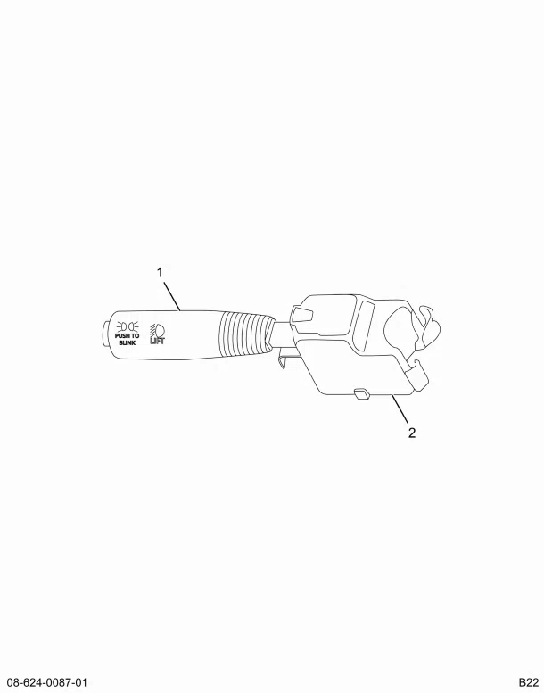 1677880C91 SWITCH T/S DIMMER & COURTESY
