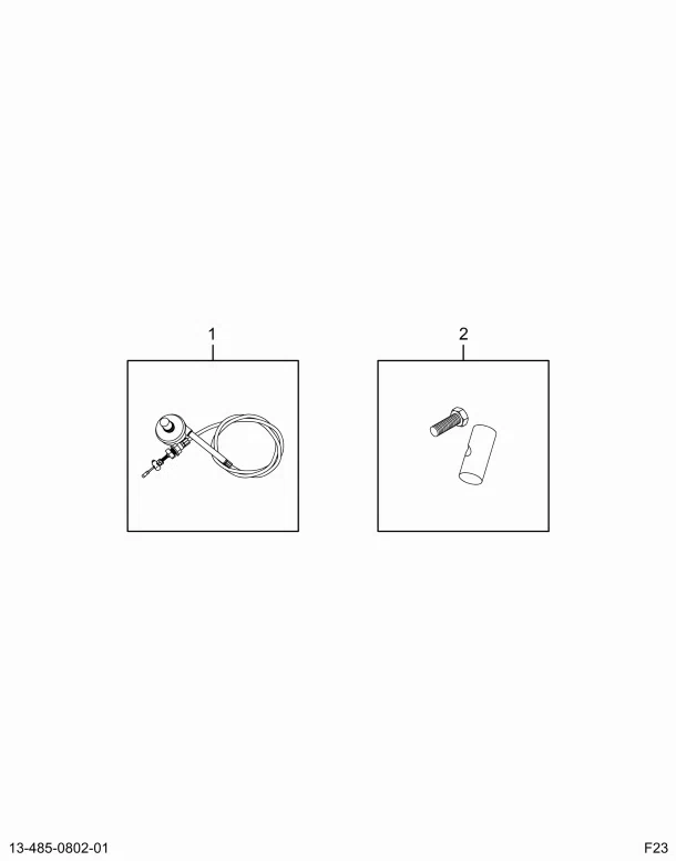 1694951C91 CABLE CONT MODULATOR W/FIX KIT