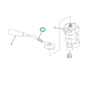 1695307C91 HANDLE,ASSY CONTROL VALVE