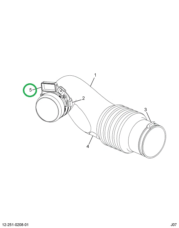 1828396C1 SENSOR MASS AIR FLOW