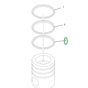 1848783C1 Ring, Piston Oil Control