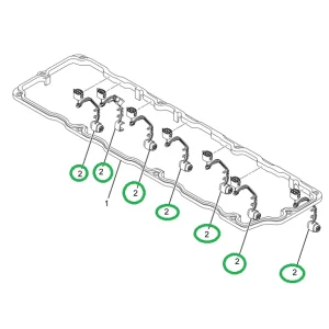 1850139C1 BRACKET UVC HARNESS SHORT