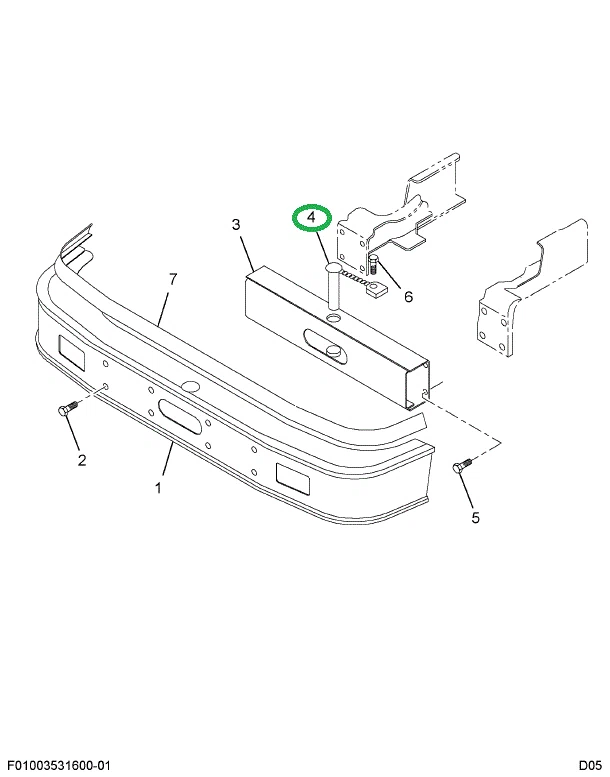 2001823C2 Cable, Tow Pin Retainer