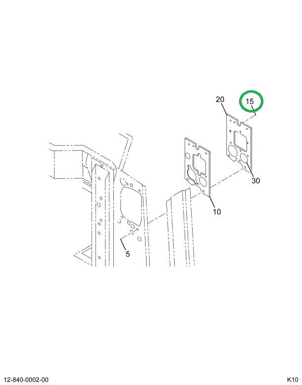 2003443C3 STUD TERMINAL TERMINAL - GRO
