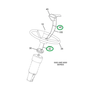 2010932C1 CABLE HORN BUTTON