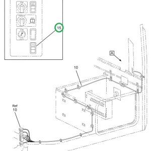 2024897C1 HARNESS,SWITCH,LIGHT FRIDGE