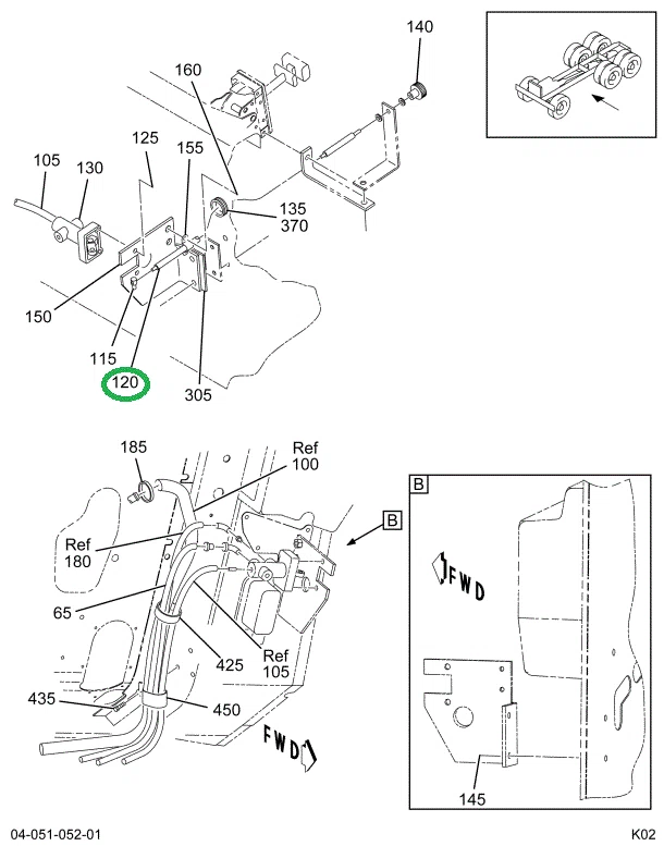 2025678C91 CABLE,CONTROL 22.0 IN.