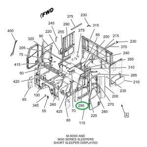 2032390C2 BRACKET CONT CABLES LUGG DR