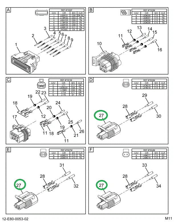 2036583C1 BODY,CONNECTOR CABLE