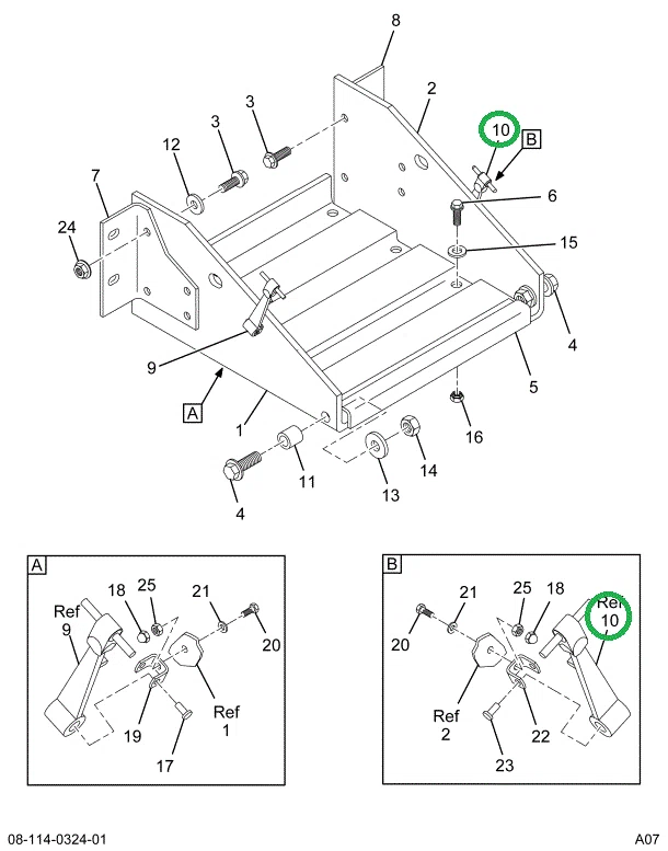 2037161C91 LATCH COVER BATTERY BOX