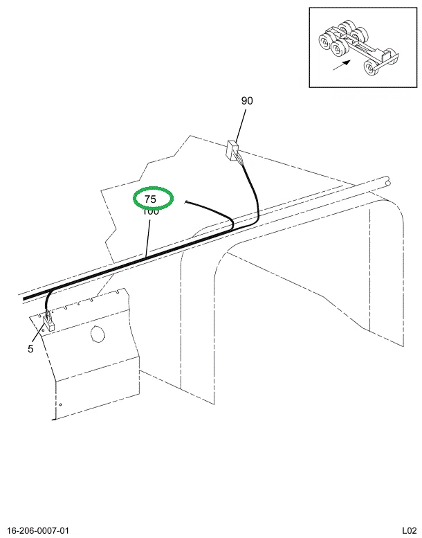 2039170C91 Harness, Electrical Electric W