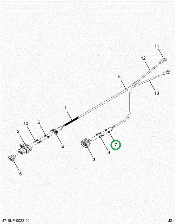 2206613C1 Seal, Wire Econoseal Iii 20-1