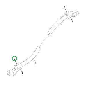 2206651C1 Terminal, Ring Uninsulated 4 A