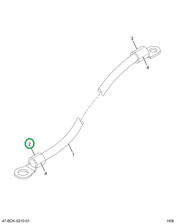 2206651C1 Terminal, Ring Uninsulated 4 A