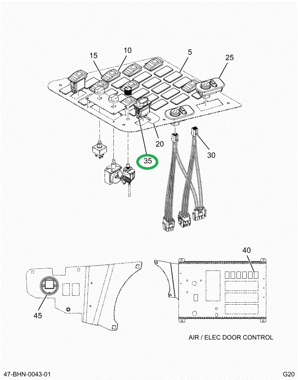 2207600C1 SWITCH 2 POSITION*DRIVE PLUS