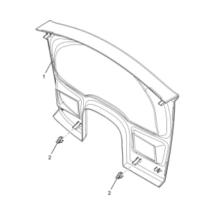 2209410C94 BEZEL,TRIM , CLUSTER ASSY