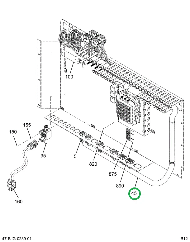 2209748C92 Harness Assembly, Flasher Plat