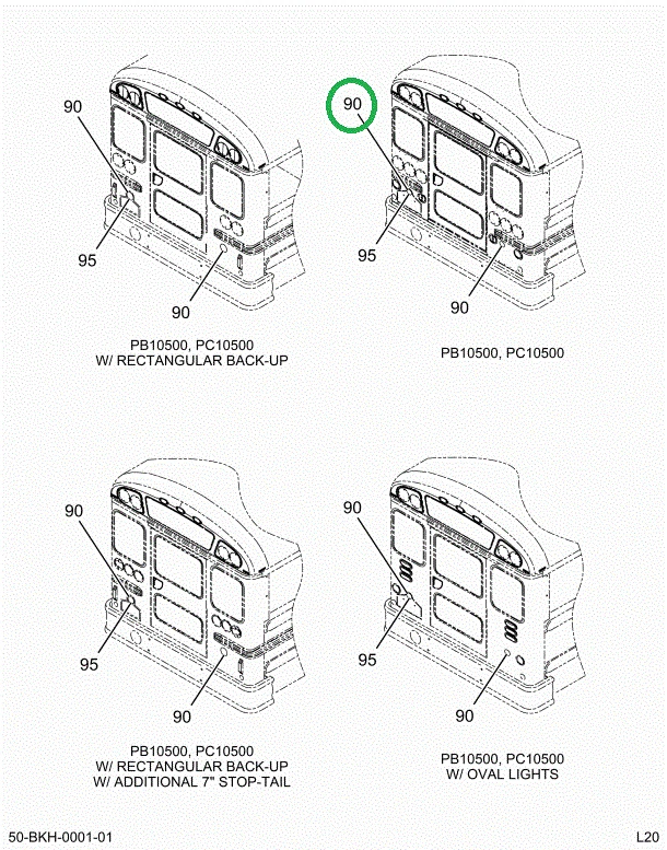 2209794C92 Harness, Jumper 4 Inch Additio