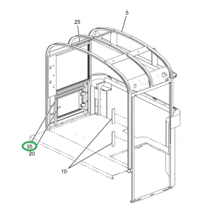 2210696C2 Angle, Flasher Plate Drip Rail