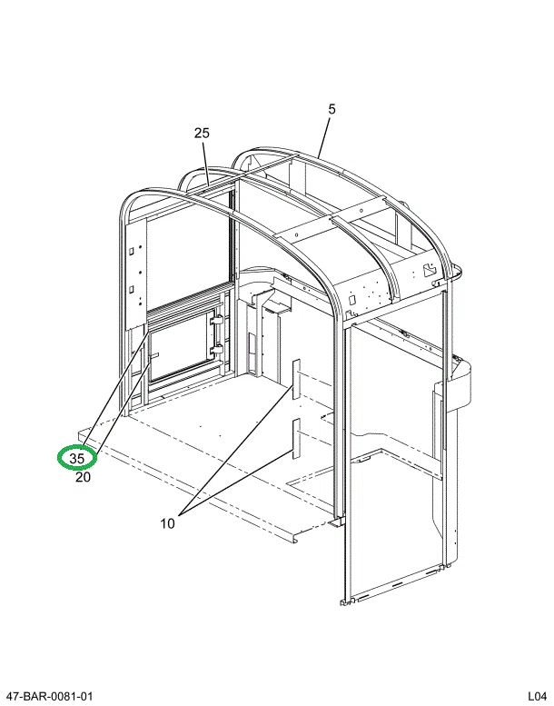2210696C2 Angle, Flasher Plate Drip Rail