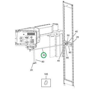 2212278C1 Rod, Door Control