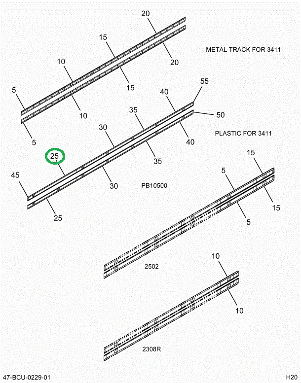 2212340C1 BAR LIGHT 4 BOW TRACK FLORIDA