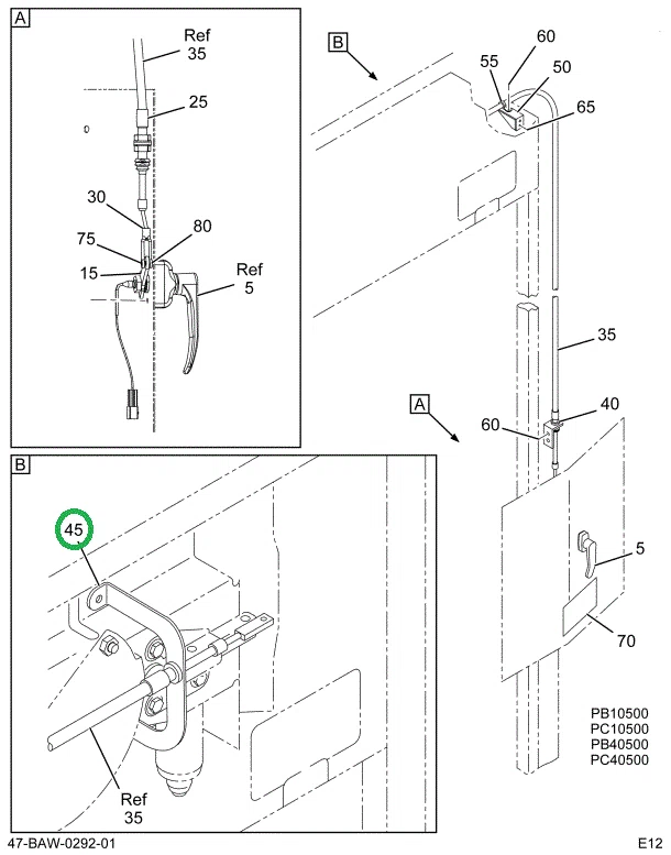 2214675C2 SUPPORT UPPER CABLE END ELECT