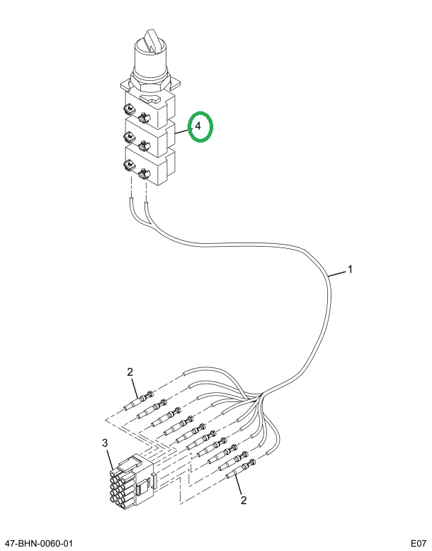 2222674C1 SWITCH ELEC DOOR 2 POSITION