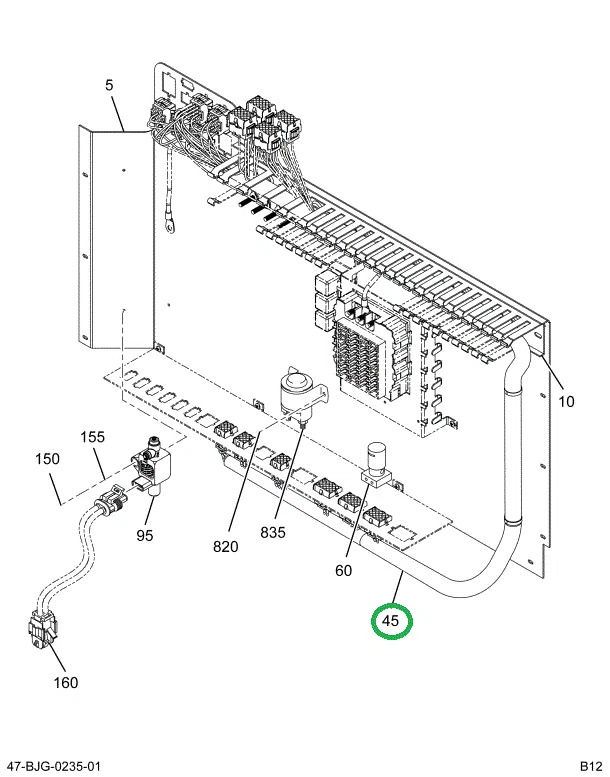 2223008C91 Harness Assembly, Overlay Flas
