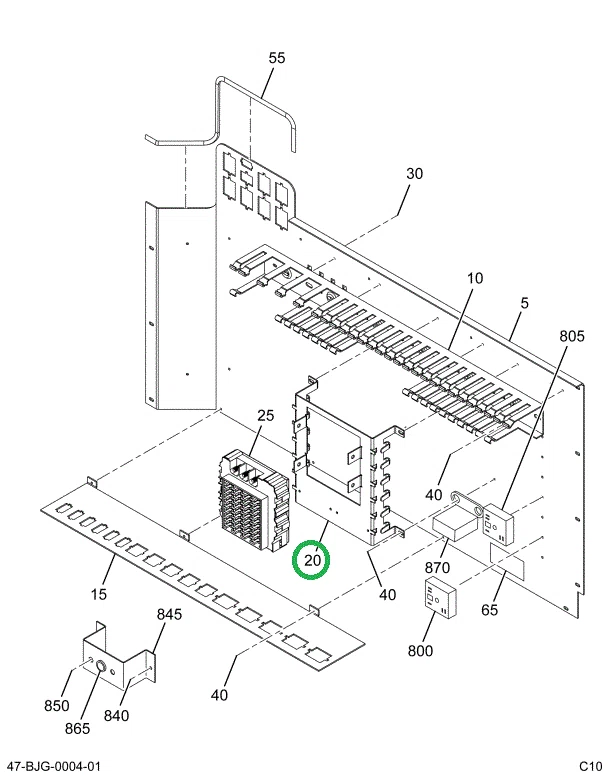 2223173C1 Support, Fuse Additional Relay