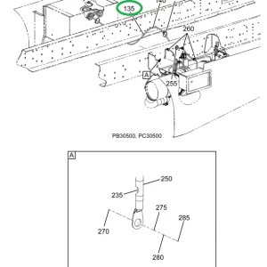 2224898C91 Cable Assembly, Jump Start Stu