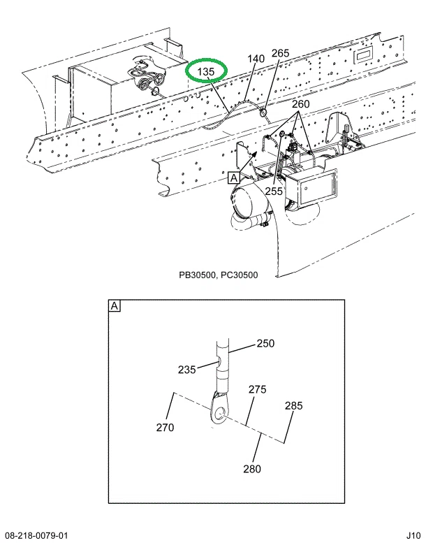 2224898C91 Cable Assembly, Jump Start Stu