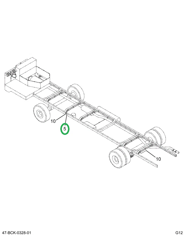 2225474C91 Harness, Transition Tire Chain