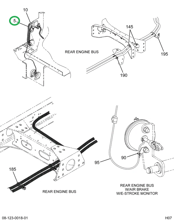 2228135C92 Harness, Chassis W/abs6 Air Br
