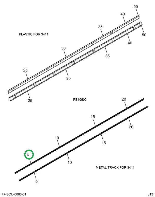 2228575C1 Support Light Bar 3 Bow Plus N