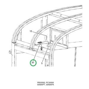 2230024C91 Harness Transition, Driver Com