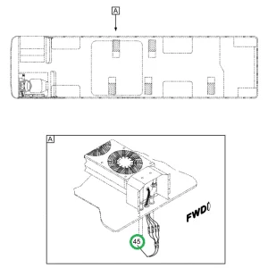 2230102C91 Harness L Auxiliary Heater, Re