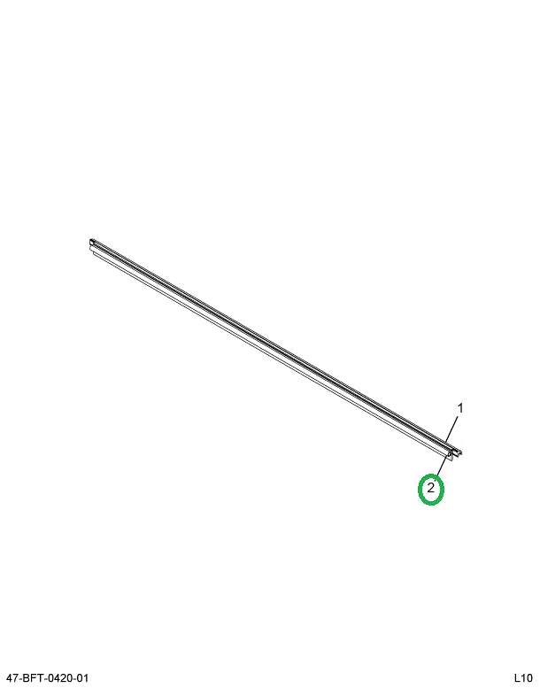 2234602C1 Seal, Window, Bulb Style, 36 I