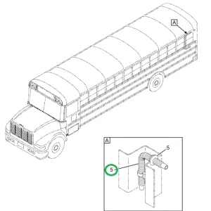 2234798C91 Harness Transition Rear Stop A