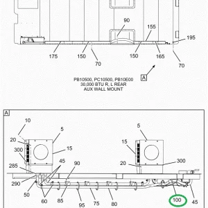 2235518C91 Harness R Auxiliary Heater, Re