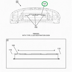 2237406C91 Harness Light, Led Sign, Desti